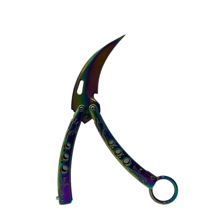 Navaja Curva Mariposa con dedal