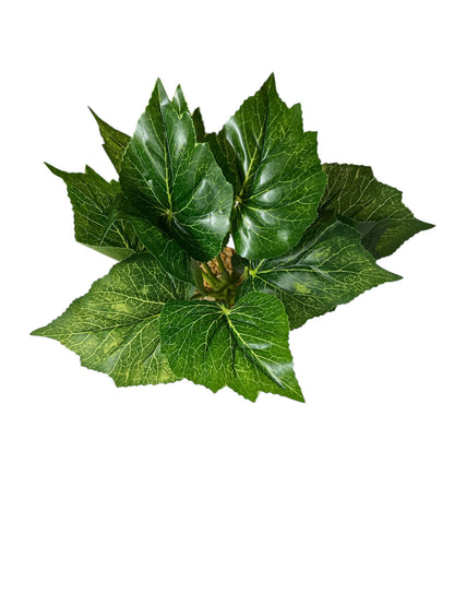 Planta Artificial de 29 cm Hojas Bordes Dentados