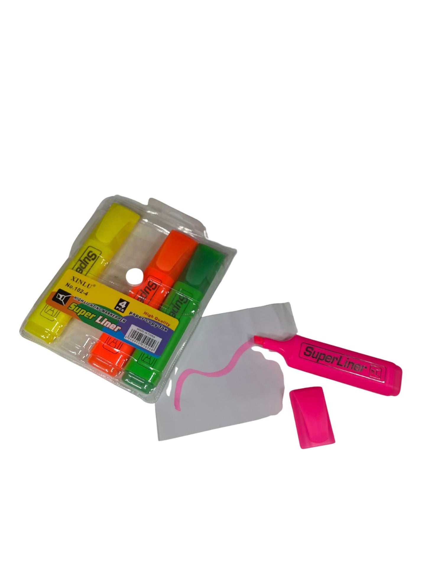 Marcadores Fluor x4