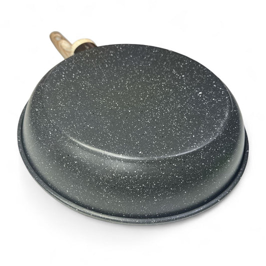 Sarten 24cm esmaltado en gris