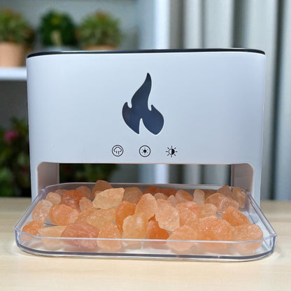 Humidificador + piedra de sal