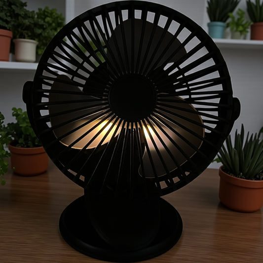 Ventilador pinza c/ luz