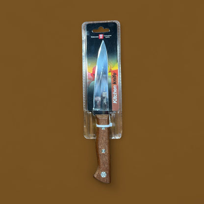 Cuchillo 5" mango madera ELABORATE