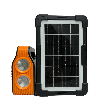 PANEL SOLAR CON BOMBITAS + 4 COB