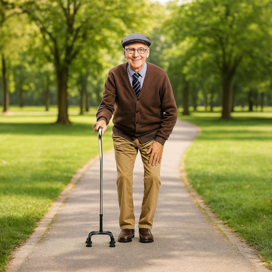 BASTON  4  patas regulable