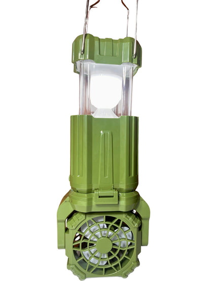 Farol Solar y a Pilas c/Ventilador