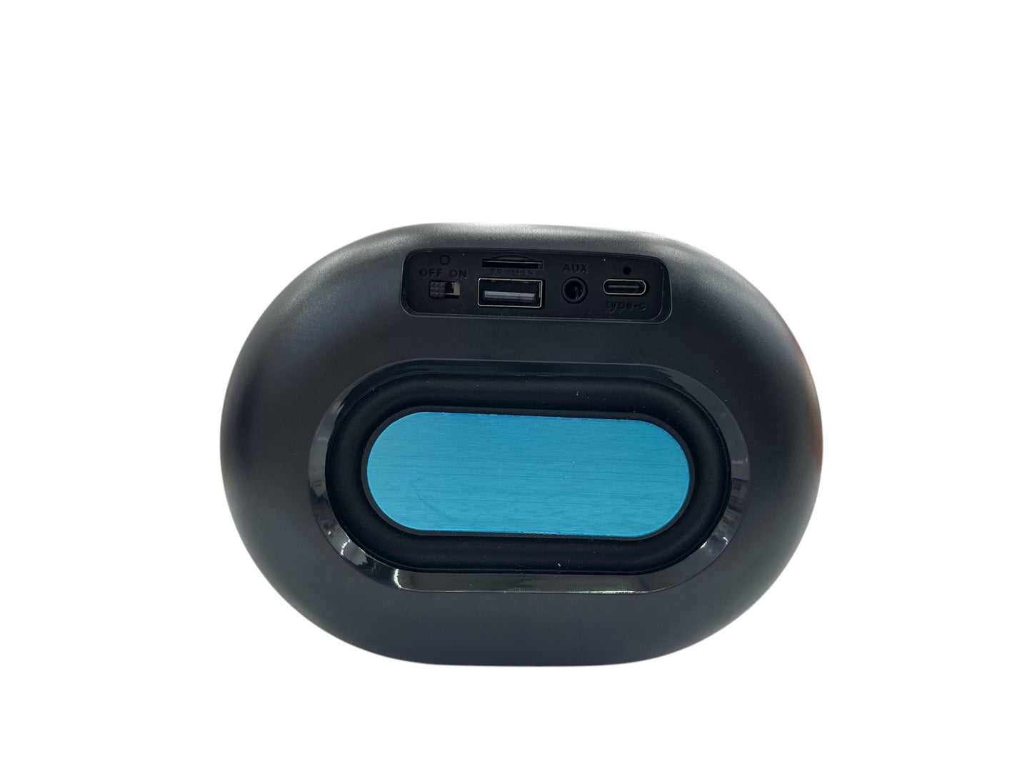 Parlante Ovalado Recargable LED Multicolor