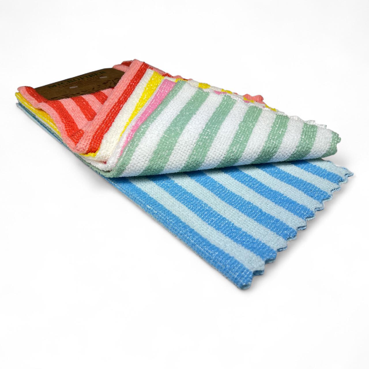 Paño microfiber CLEANING CLOTH rayas