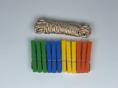 Cuerda 5m con 12 Palillos