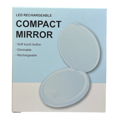 Espejo COMPACT doble c/luz