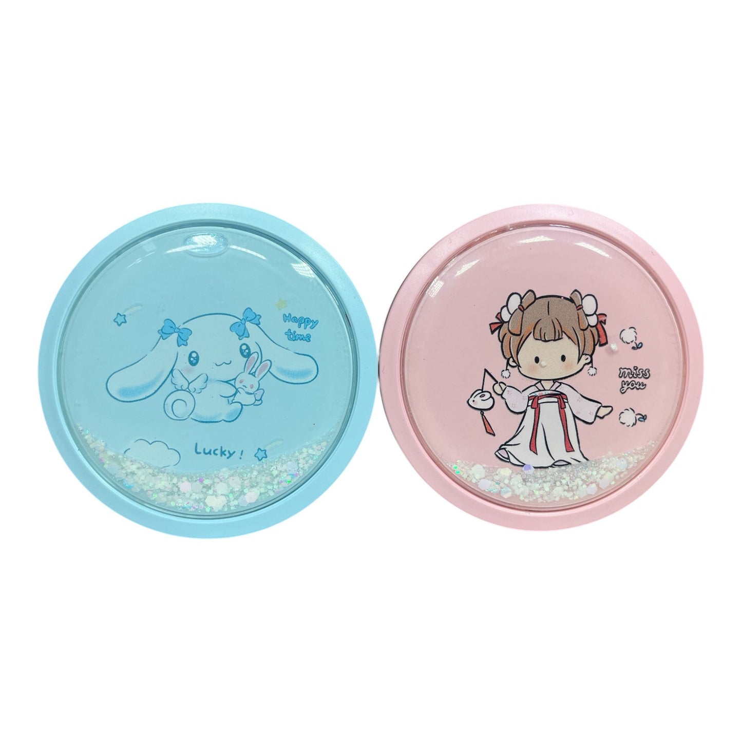 Espejo COMPACT doble c/luz