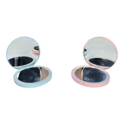 Espejo COMPACT doble c/luz