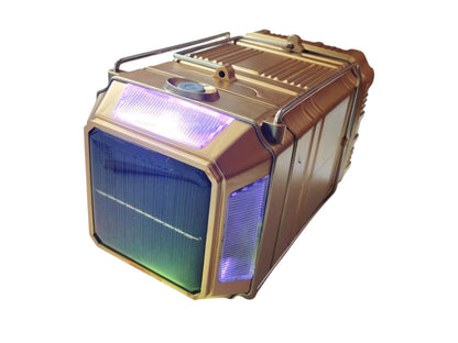 Farol Cuadrado + panel solar