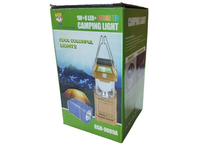 Farol Cuadrado + panel solar