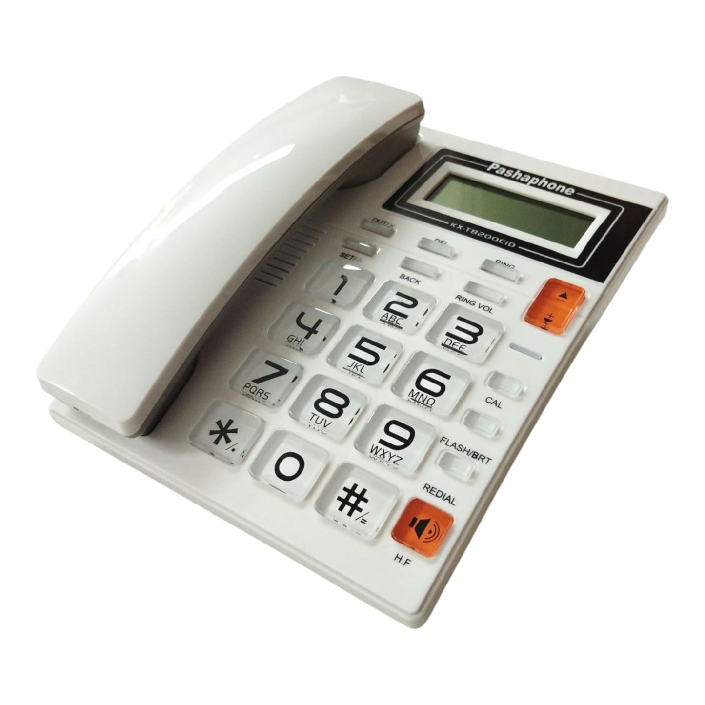 Teléfono Línea Números Grandes Blanco KX-T8200CID