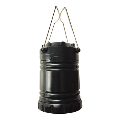 Farol Plegable Negro a Pilas Con 30 LED