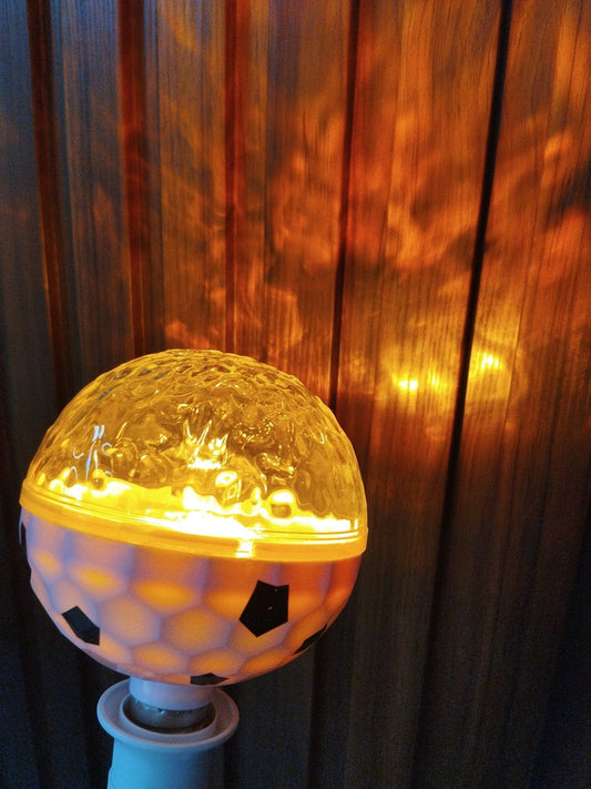 Luz Rotatoria Pelota Futbol