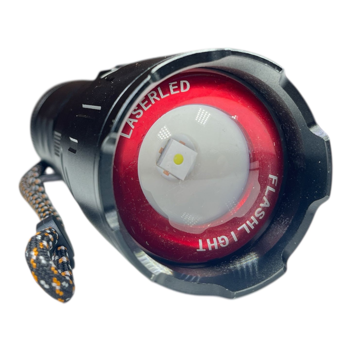 Linterna recargable MOD: WITHE LASER LED