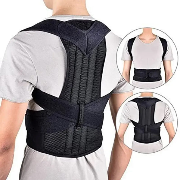 Faja Correctora de Postura Negra Modelo NY-48