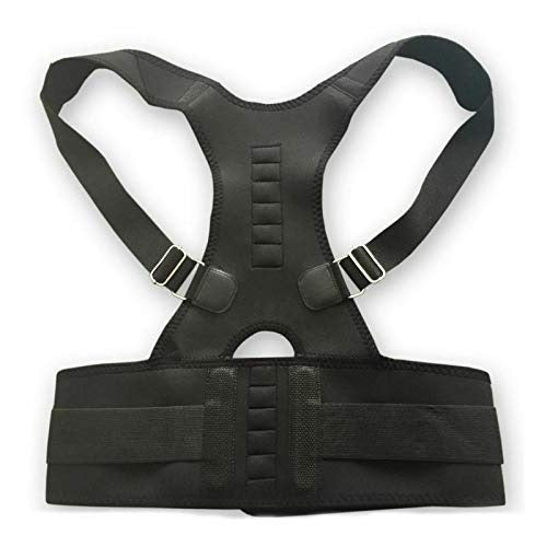Faja Negra NY-10 Con Imanes Correctora de Postura