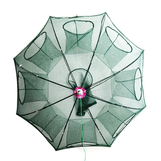 Trampa Para Peces 8 Bocas Verde Oscuro