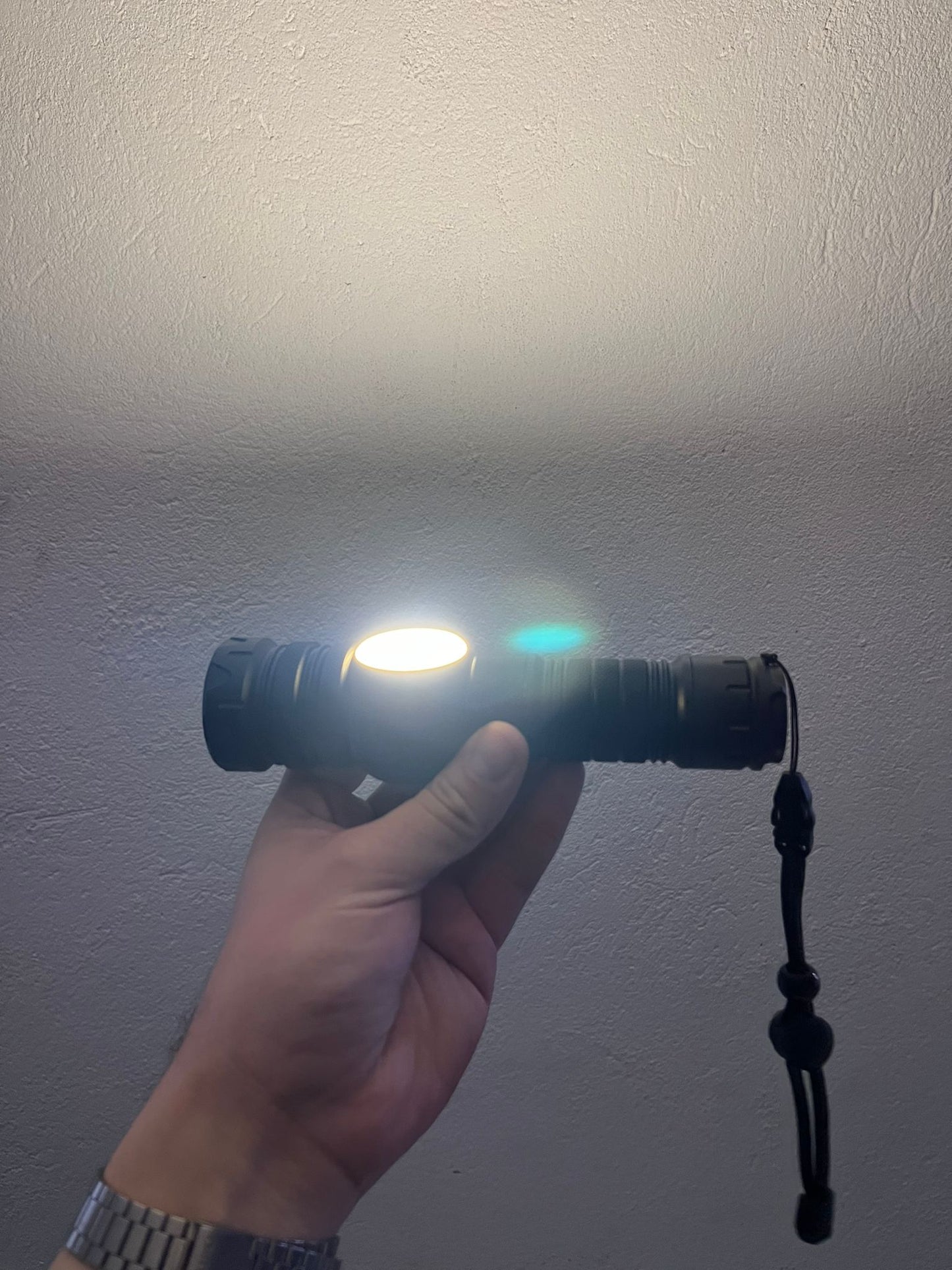 Linterna 30W c/Iman + COB de costado