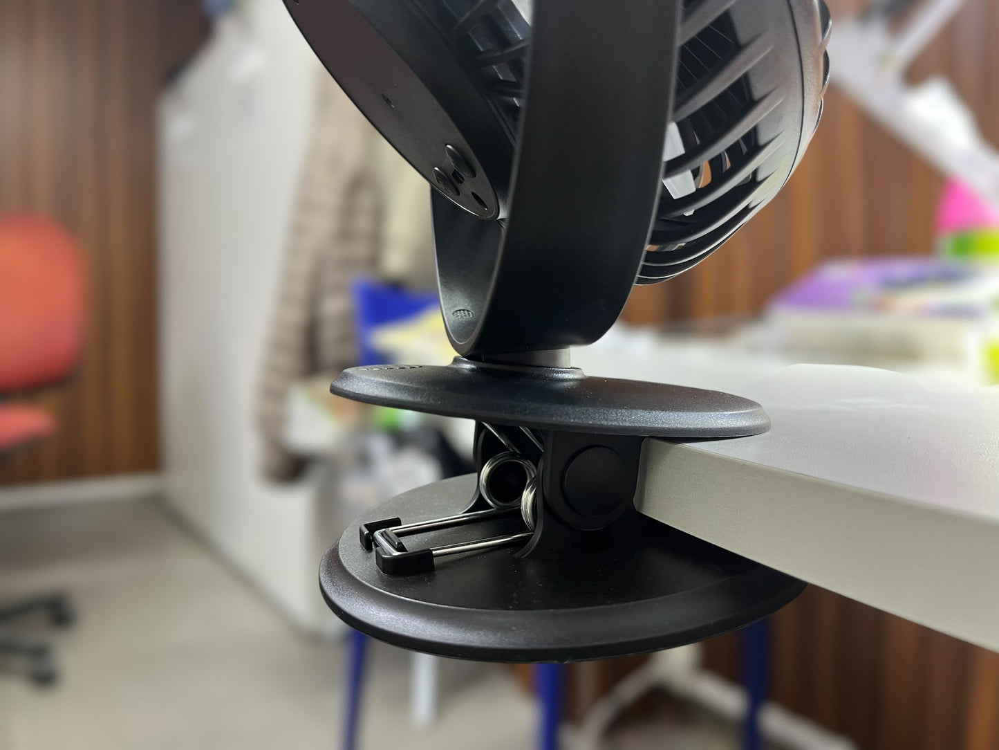 Ventilador pinza c/ luz