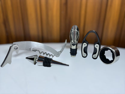 Set de vino botella x5 pcs
