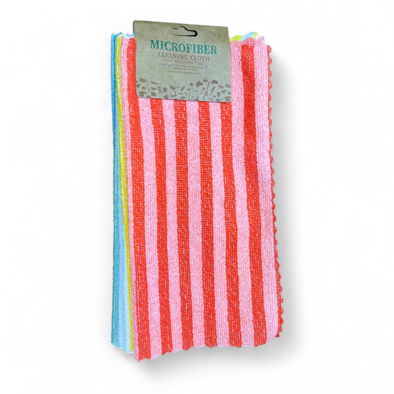 Paño microfiber CLEANING CLOTH rayas
