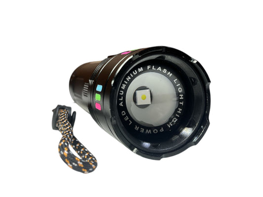 Linterna tactica rec. con zoom MOD: SUPER BRIGHT