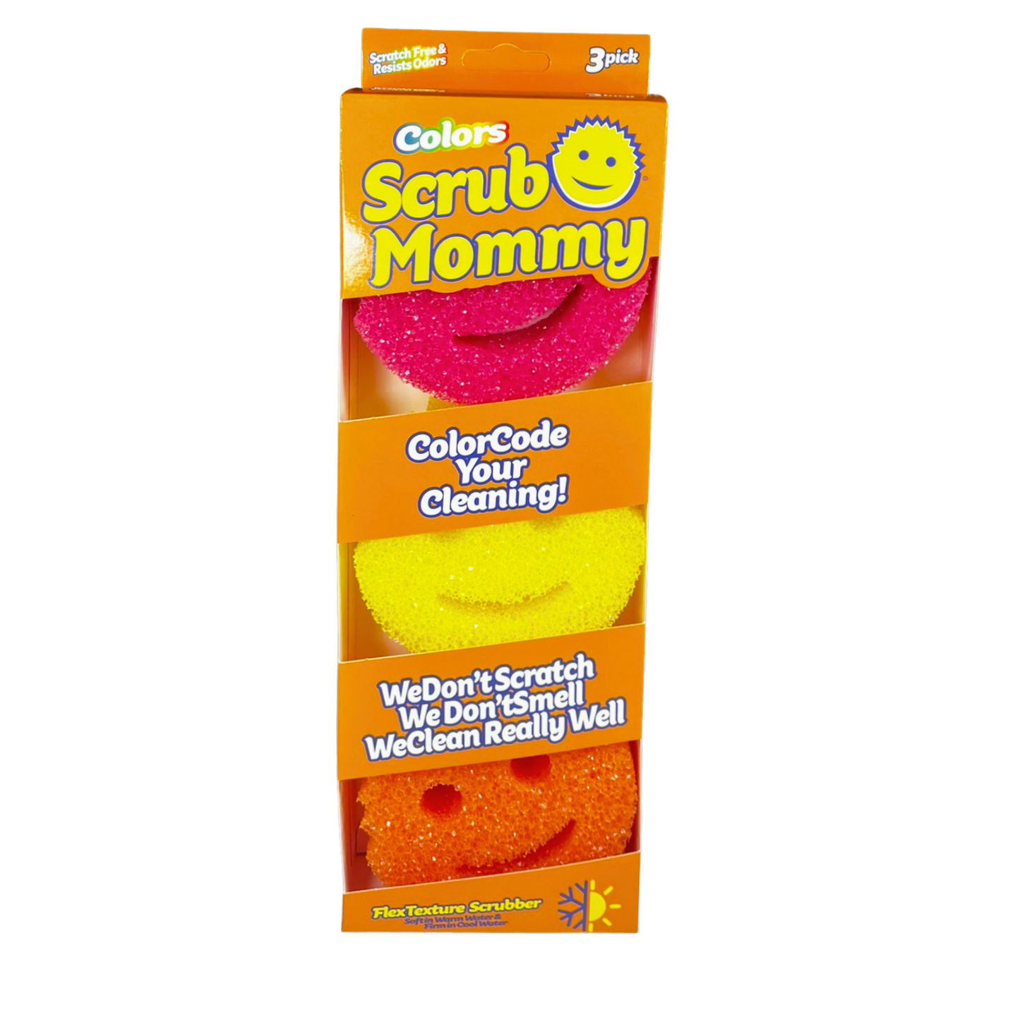 Esponja x3 "Scrub Mommy"