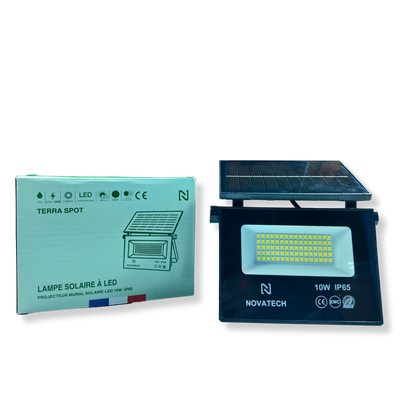Foco Solar C/Panel Plegable