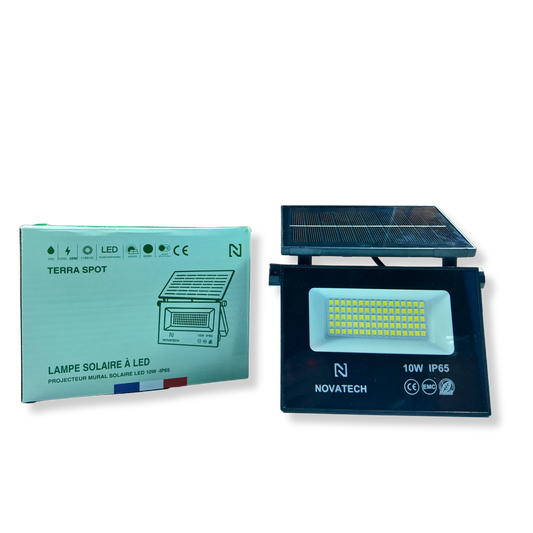 Foco Solar C/Panel Plegable