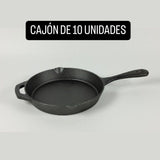 Sarten Hierro Fundido 24cm Redondo (Cajón Cerrado)