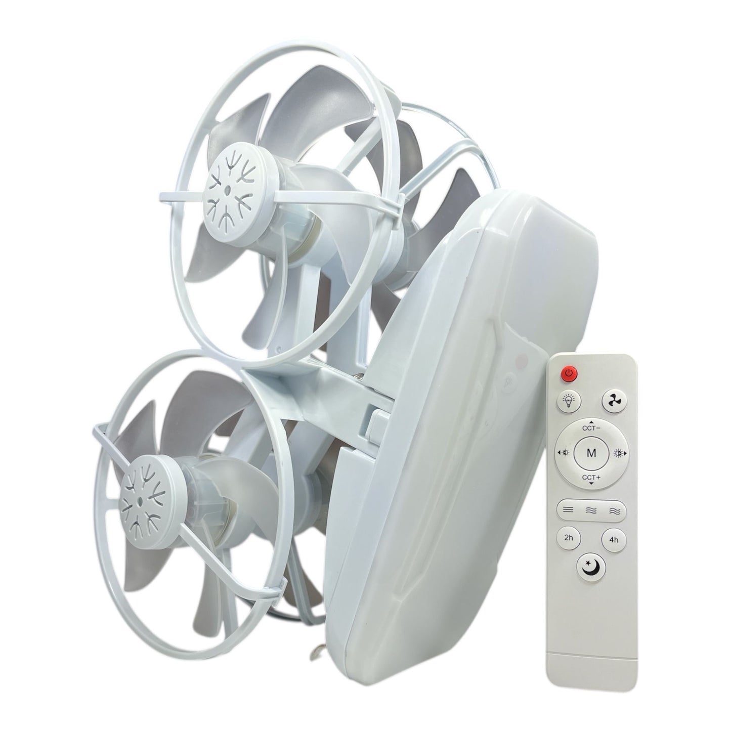 Luz DRON ventilador x4