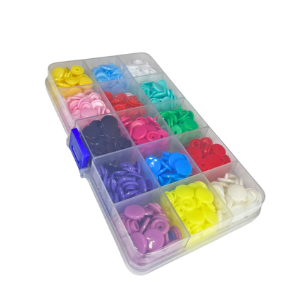 Kit de Broches de Presión de Plástico