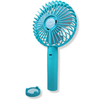 Ventilador Recargable + Pastilla Aromatizante