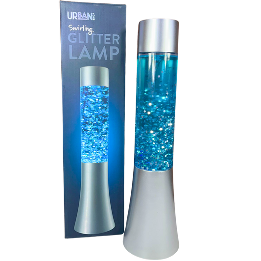 Lampara de Glitter a Pila