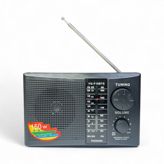 Radio REC+SOLAR+PILA MOD:YG-F18