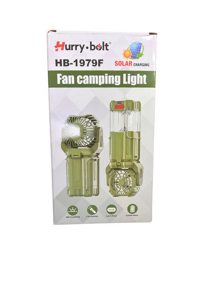 Farol Solar y a Pilas c/Ventilador