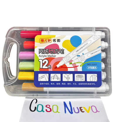 Marcadores para Pintar x12