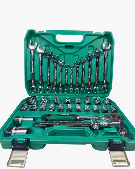 Juego Llave y Dados 37 pcs