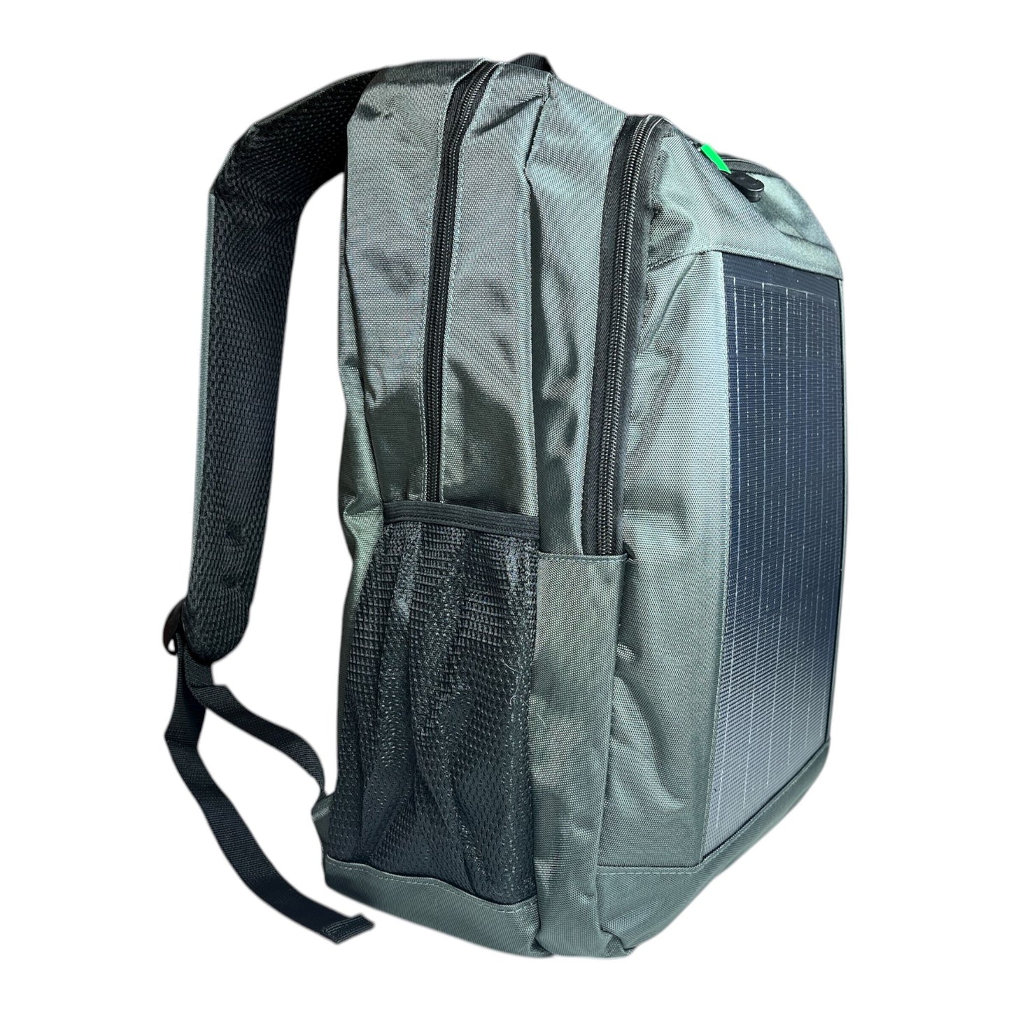 Mochila con panel solar