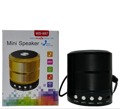 Parlante Mini Portable Mod: Tambor en Varios Colores