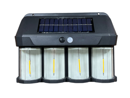 Luz solar calida de exterior x4