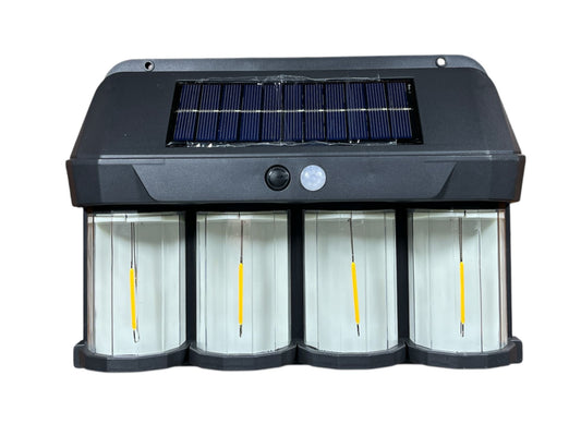 Luz solar calida de exterior x4
