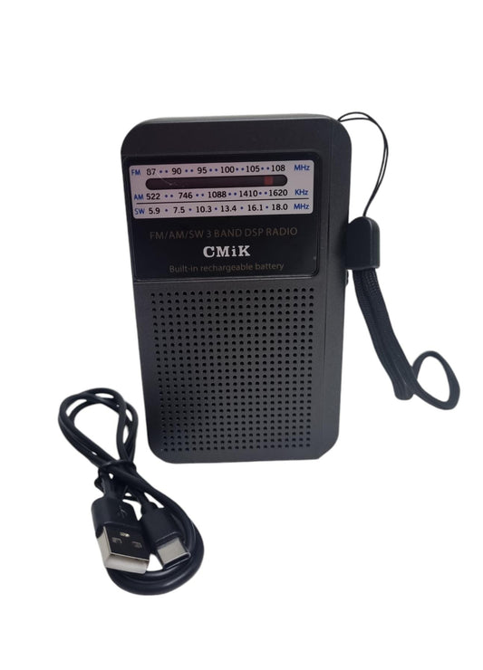 Radio Chica Am/FM Recargable