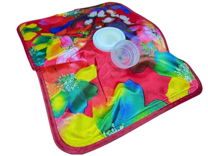 Bolsa de agua caliente satinada