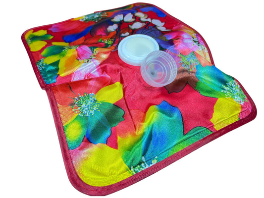 Bolsa de agua caliente satinada