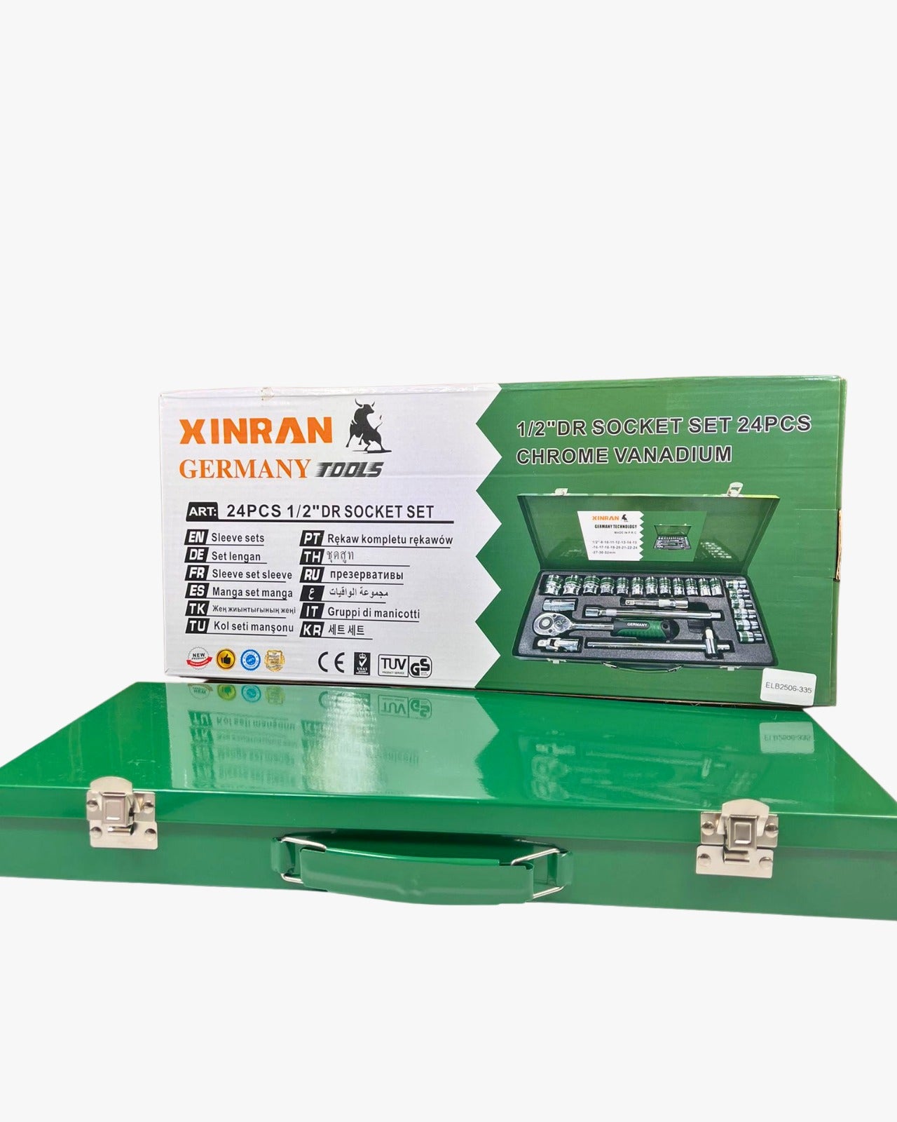 Jgo Dados 24 pcs caja Chapa